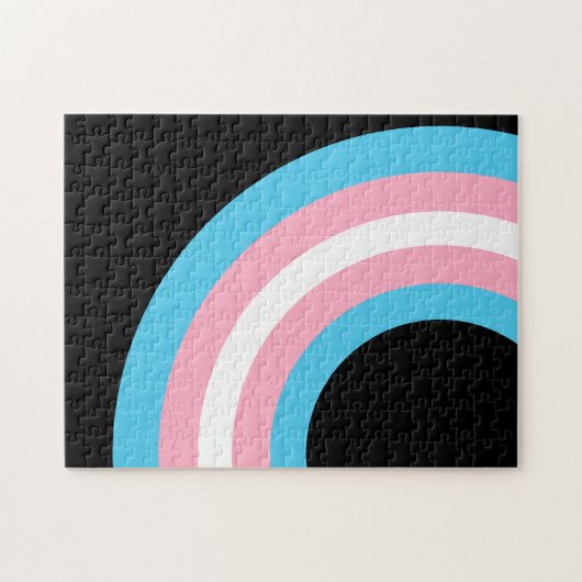 Cool Transgender Pride Art Legpuzzel (Horizontaal)