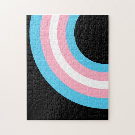 Cool Transgender Pride Art Legpuzzel (Verticaal)