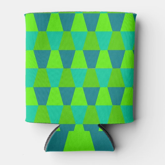 Cool Trapezoids Blikjeskoeler (Voorkant)