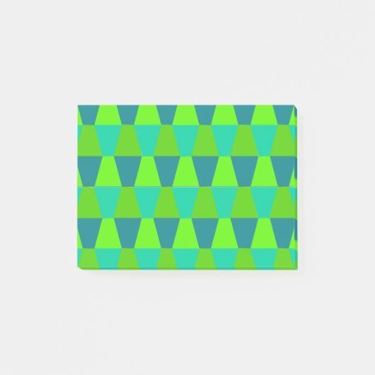 Cool Trapezoids Post-it® Notes (Voorkant)