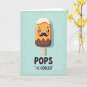 Cool Treat Vaderdag kaart (Gele Bloem)