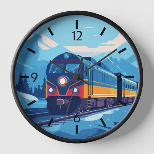 Cool trein running trein liefhebbers (Voorkant)