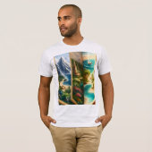 Cool Trending Camping T-shirt van Zazzle (Voorkant volledig)