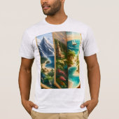 Cool Trending Camping T-shirt van Zazzle (Voorkant)