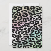 Cool Trendy aantrekkelijke luipaard, zoet 16 Uitno Kaart (Achterkant)