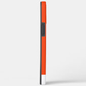 Cool Trendy Abstract Sinaasappel en zwart Case-Mate iPhone Case (Achterkant / Rechts)