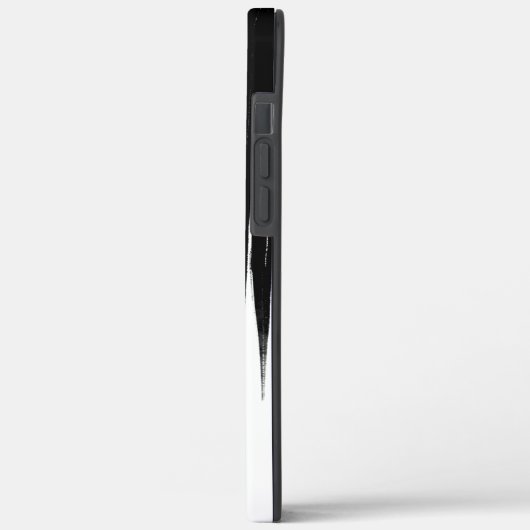 Cool Trendy Abstract Sinaasappel en zwart Case-Mate iPhone Case (Achterkant / Links)