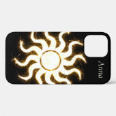 Cool Trendy Black Case-Mate iPhone Case (Achterkant (horizontaal))