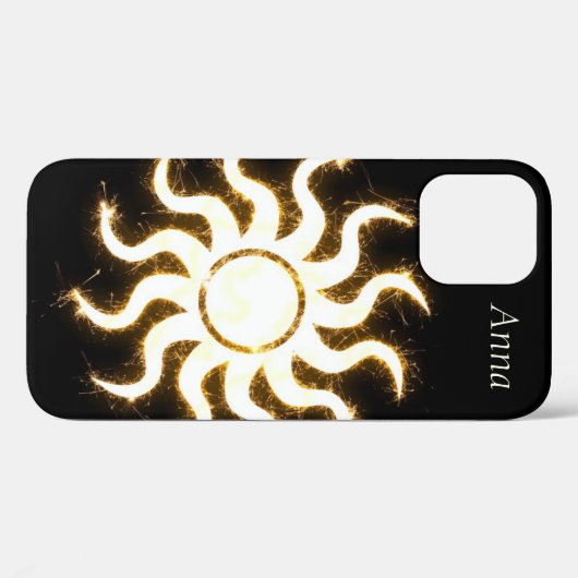 Cool Trendy Black Case-Mate iPhone Case (Achterkant (horizontaal))