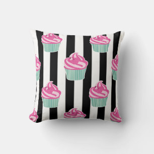 Cool Trendy Black en Wite Kussen