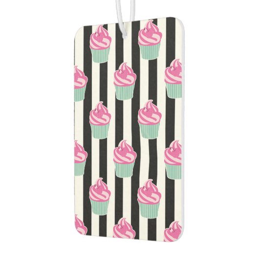 Cool Trendy Black en Wite Luchtverfrisser (Links)