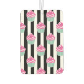 Cool Trendy Black en Wite Luchtverfrisser (Achterkant)