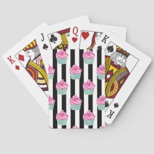 Cool Trendy Black en Wite Pokerkaarten