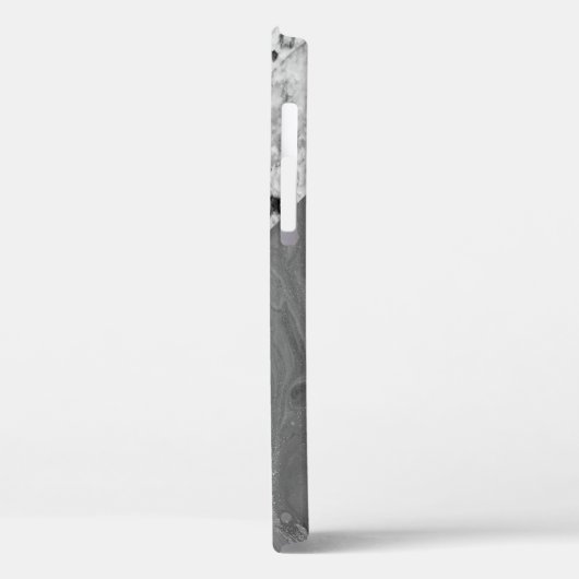 Cool Trendy Black Marble Case-Mate iPhone Case (Achterkant / Links)
