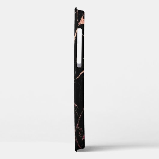 Cool Trendy Black Marble Case-Mate iPhone Case (Achterkant / Links)