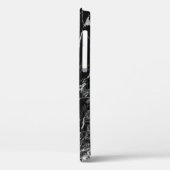Cool Trendy Black Marble Hoesje-Mate iPhone Ca Case-Mate iPhone Case (Achterkant / Links)