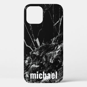 Cool Trendy Black Marble Hoesje-Mate iPhone Ca Case-Mate iPhone Case