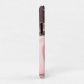 Cool Trendy Black Marble Hoesje-Mate iPhone Case (Achterkant/rechts)