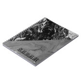 Cool Trendy Black Marble Notitieboek (Linkerzijde)