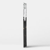 Cool Trendy Black White Marble Case-Mate iPhone Case (Achterkant / Links)