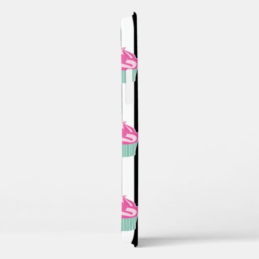Cool Trendy Bleck en Withe Case-Mate iPhone Case (Achterkant / Rechts)