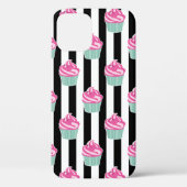 Cool Trendy Bleck en Withe Case-Mate iPhone Case (Achterkant)