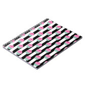 Cool Trendy Bleck en Withe, Cup Cakes Notitieboek (Linkerzijde)