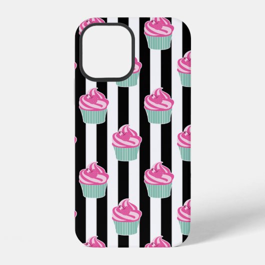 Cool Trendy Bleck en Withe iPhone Hoesje (Achterkant)