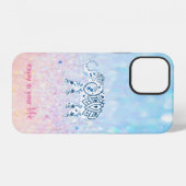 Cool Trendy Bokeh Elephant iPhone Hoesje (Achterkant horizontaal)