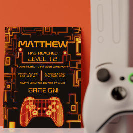 Cool Trendy Boy Console Controller Gamer Verjaarda Kaart