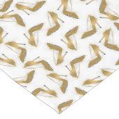 Cool trendy faux goudglitter hiel korte tafelloper (Hoek)