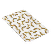 Cool trendy faux goudglitter hiel magneet (Rechterzijde)