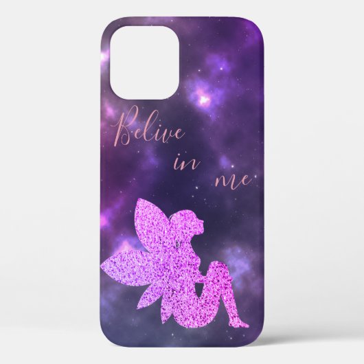 Cool Trendy Galaxy Hoesje-Mate iPhone Case (Achterkant)