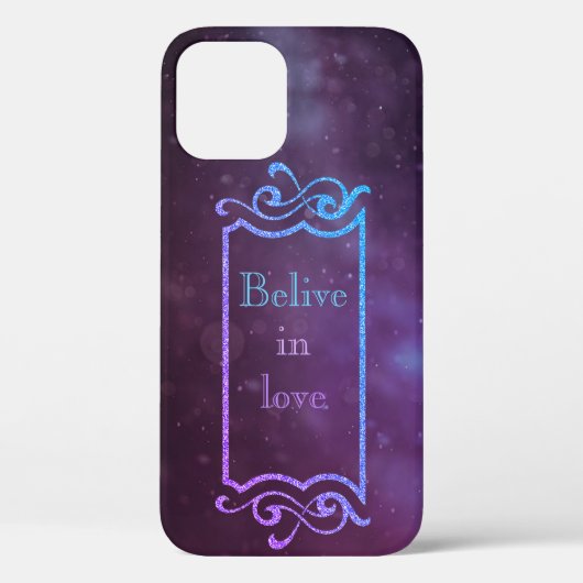 Cool Trendy Galaxy Hoesje-Mate iPhone Case (Achterkant)