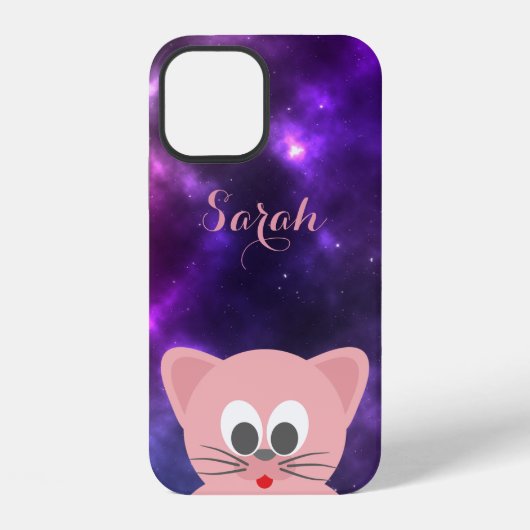 Cool Trendy Galaxy Hoesje-Mate iPhone Case Hoesje (Achterkant)