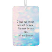 Cool Trendy Glitter Air Freshener Luchtverfrisser (Achterkant)