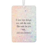 Cool Trendy Glitter Luchtverfrisser (Achterkant)