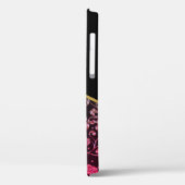 Cool Trendy Goud Zwart Bloemen - Persoonlijk Case-Mate iPhone Case (Achterkant / Links)