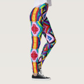 Cool Trendy Hip Acid Rave Party Leggings (Rechts)