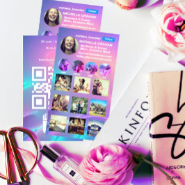 Cool Trendy Instagram profiel Visitekaartje