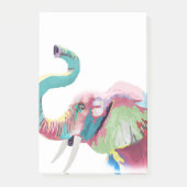 Cool Trendy Kleurrijke Olifant Post-it® Notes (Voorkant)
