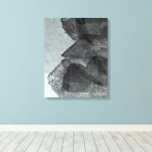 Cool trendy London Abstract Modern Design Canvas Afdruk (Insitu (Houten vloer))