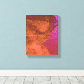 Cool trendy Madrid Abstract modern design Canvas Afdruk (Insitu (Houten vloer))