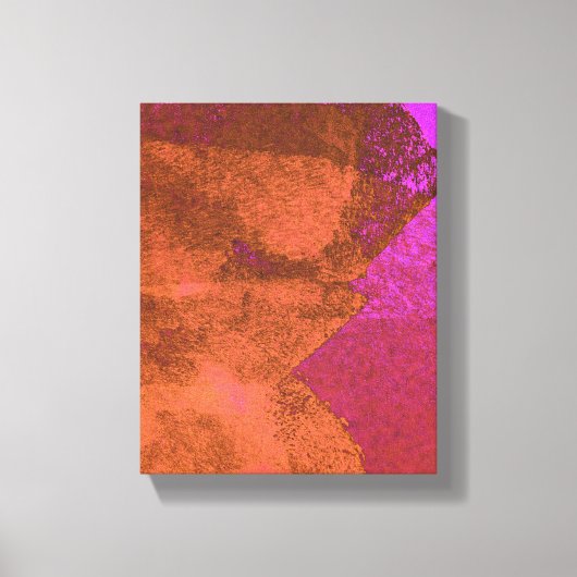 Cool trendy Madrid Abstract modern design Canvas Afdruk (Voorkant)