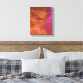 Cool trendy Madrid Abstract modern design Canvas Afdruk (Insitu (Slaapkamer))