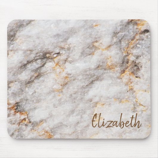 Cool Trendy, marble Granite Stone Muismat (Voorkant)