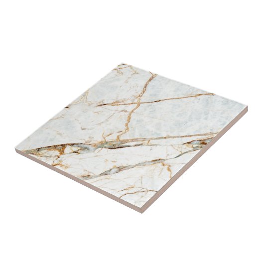 Cool Trendy Marble Stone Textern Pattern Tegeltje (Zijkant)