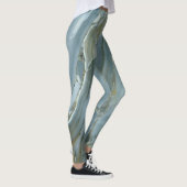 Cool trendy marmerpatroon leggings (Rechts)