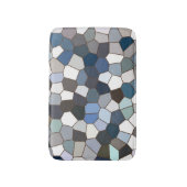 Cool trendy modern patroon badmat (Voorkant Verticaal)