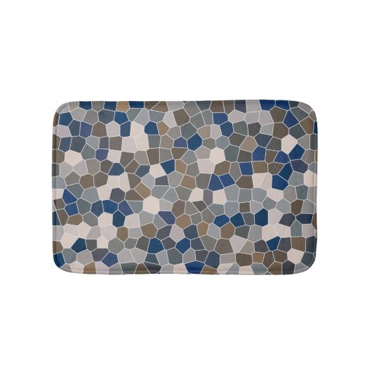 Cool Trendy Modern Pattern Badmat (Voorkant)